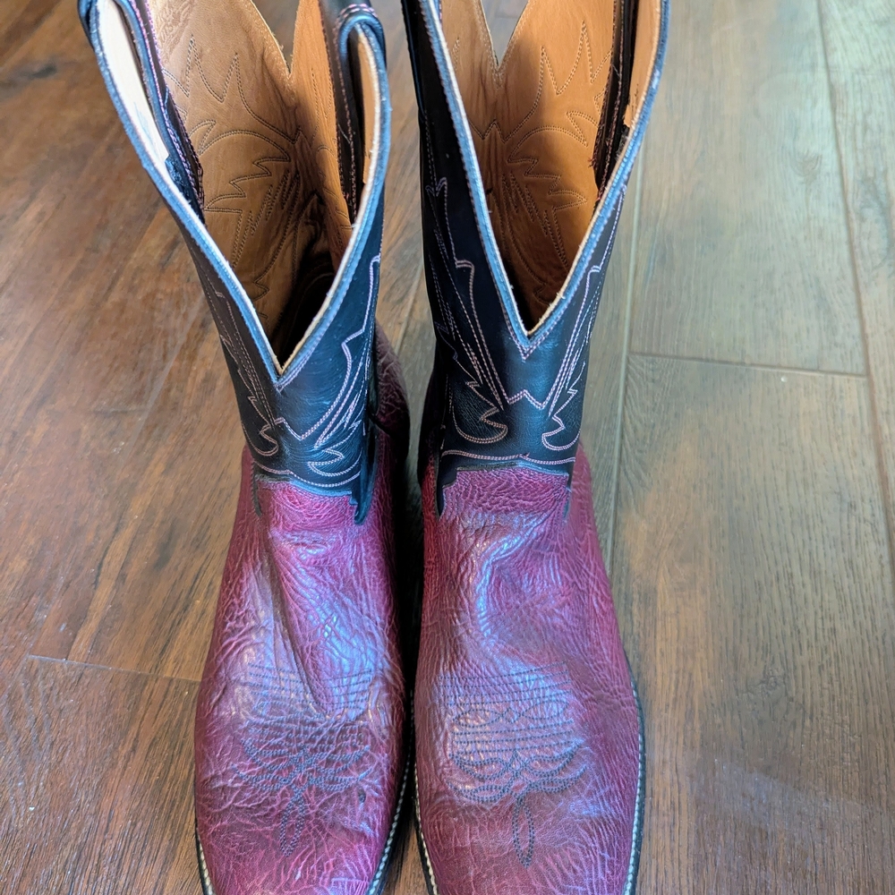 Classic Style Leather Cowboy Boots
